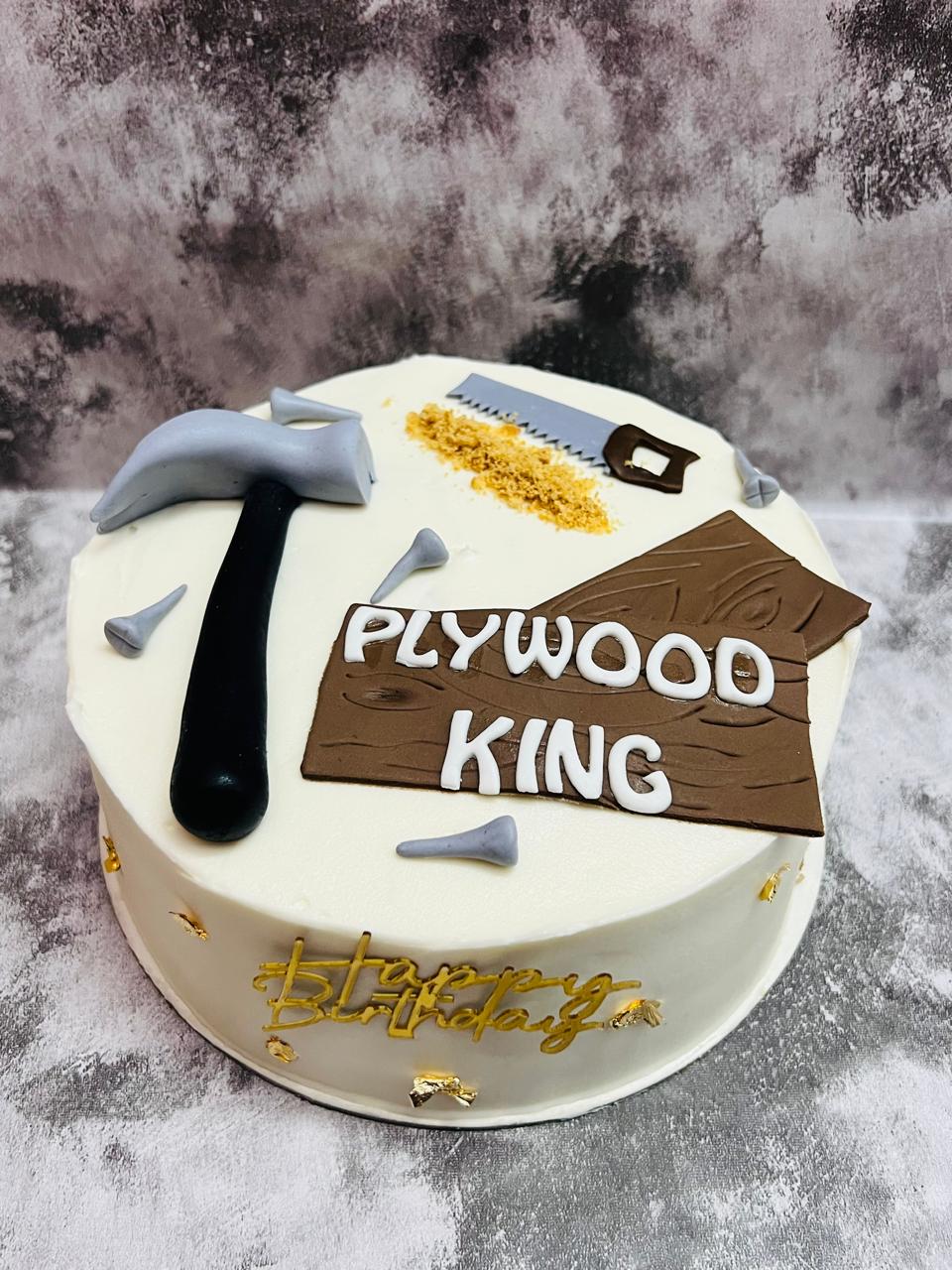 Theme Cake for Woodworkers